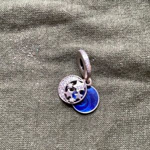 Pandora I love you to the Moon and back charm